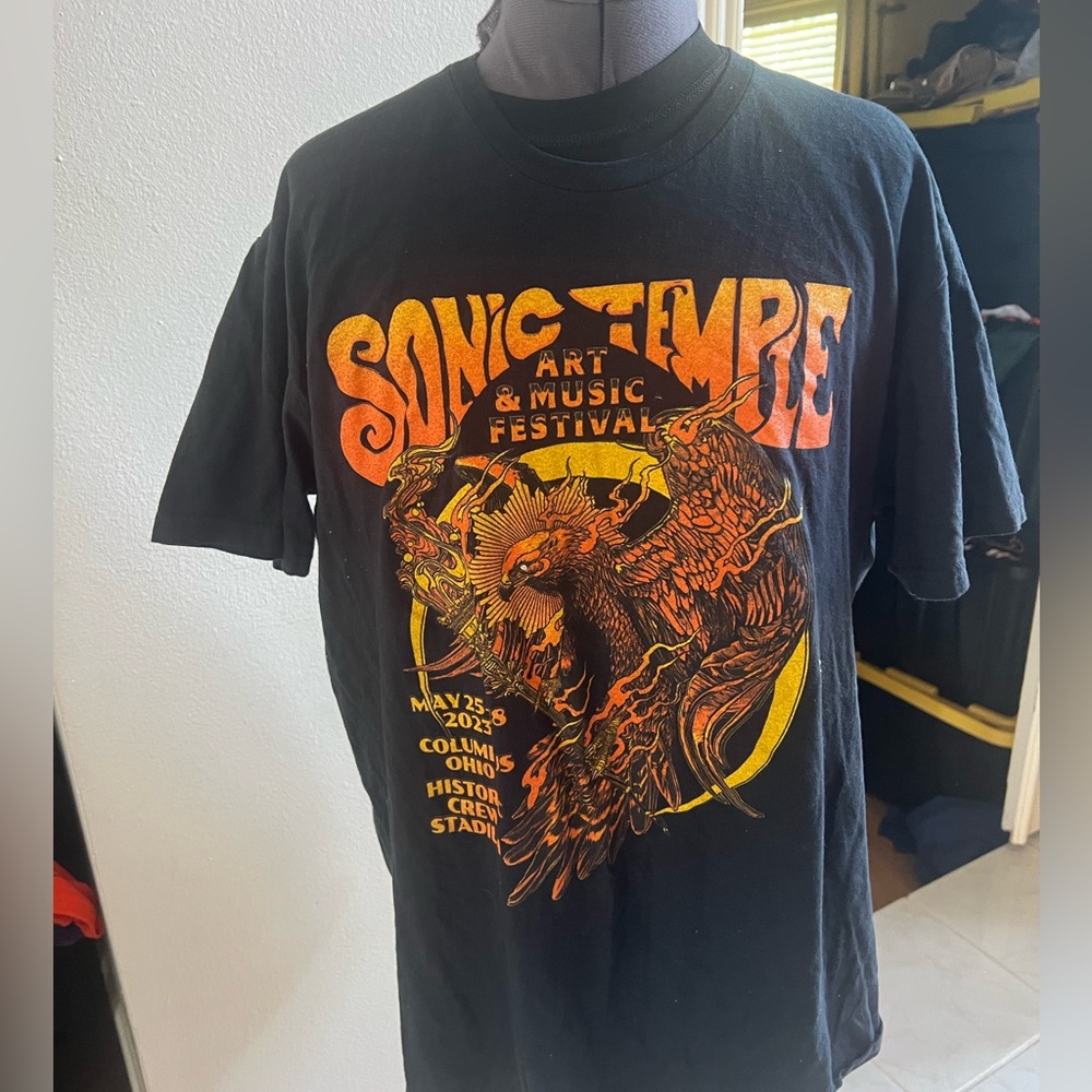 Sonic Temple Art & Music Festival 2023 T-Shirt size XL